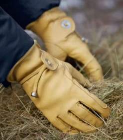 ELT Rijhandschoenen Western Geel