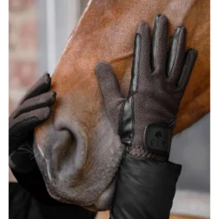ELT Rijhandschoenen Winter Fleece Espresso