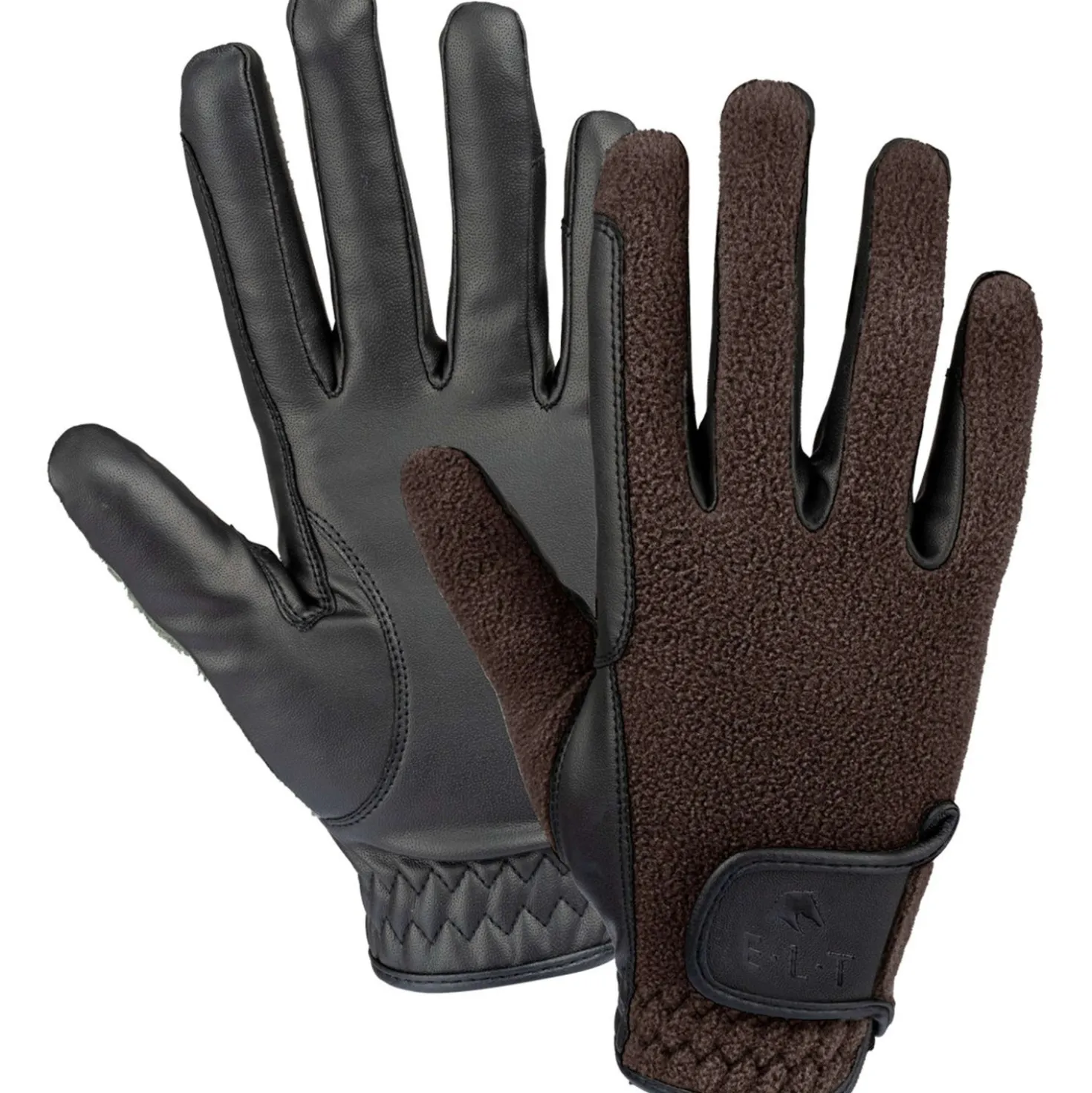 ELT Rijhandschoenen Winter Fleece Espresso