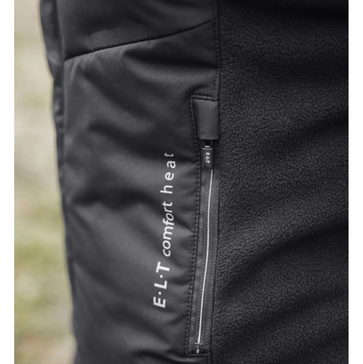 ELT Verwarmde Bodywarmer Comfort Heat Zwart