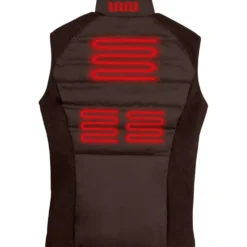 ELT Verwarmde Bodywarmer Comfort Heat Espresso