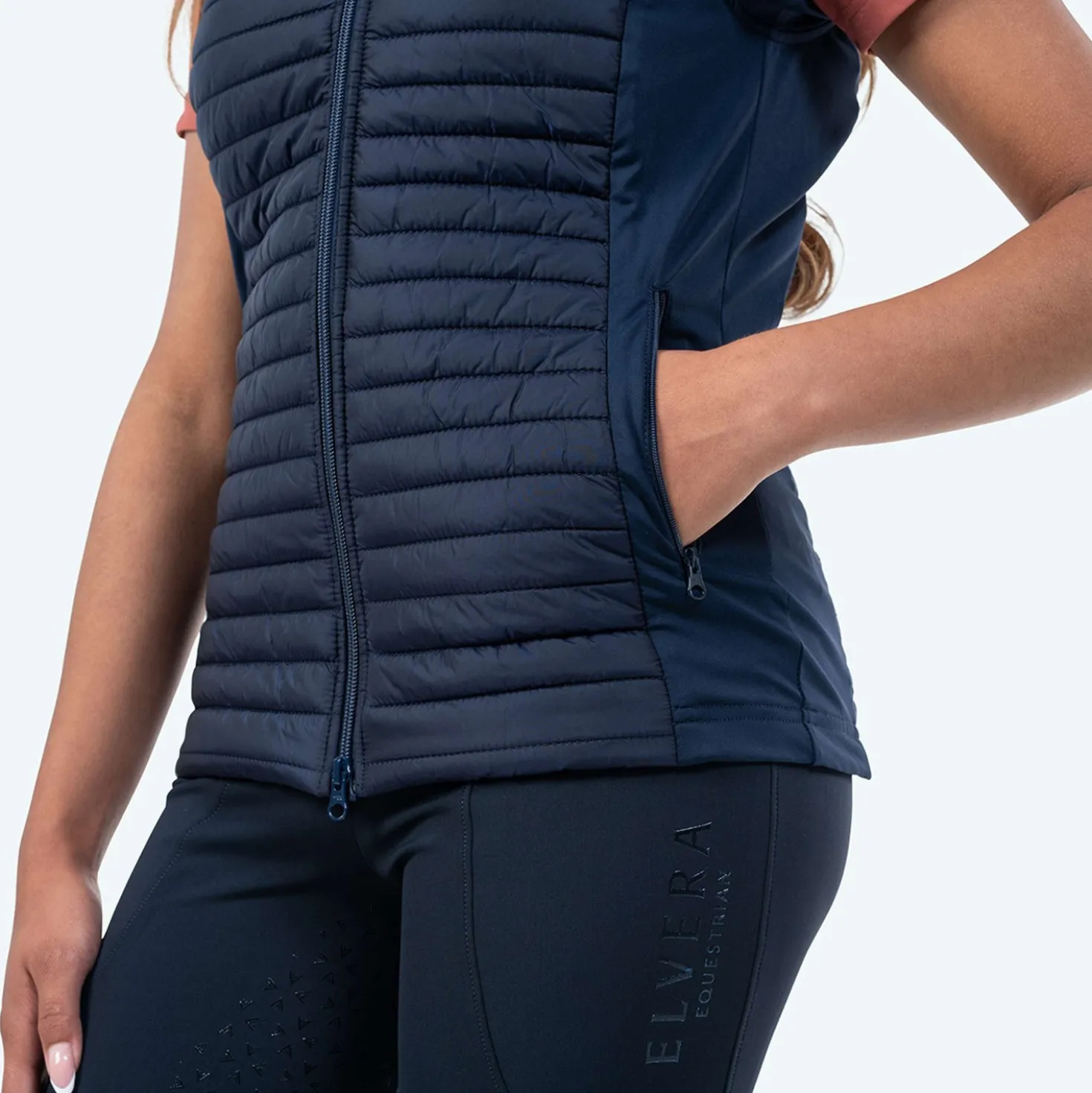 Elvera Equestrian Bodywarmer EEBaroness Metalic Navy
