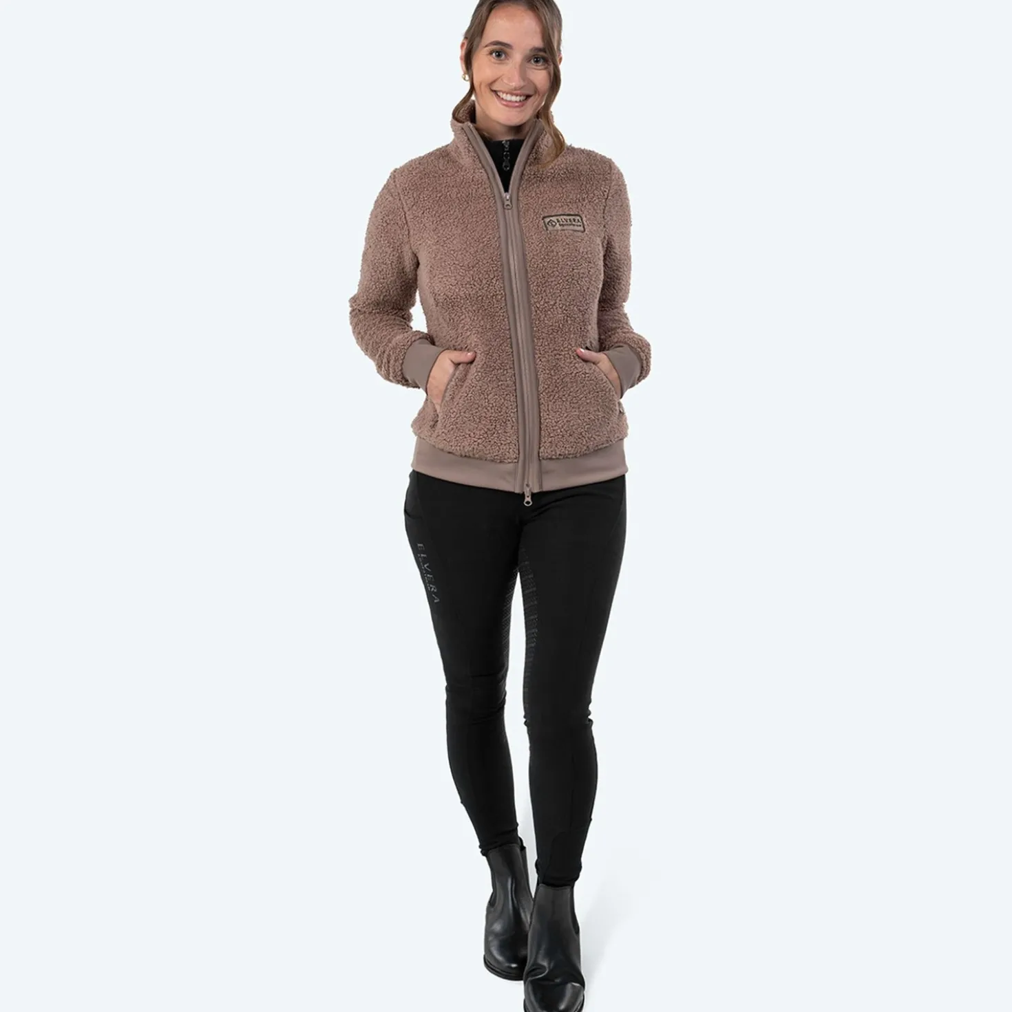 Elvera Equestrian Fleecevest EEDaphne Taupe