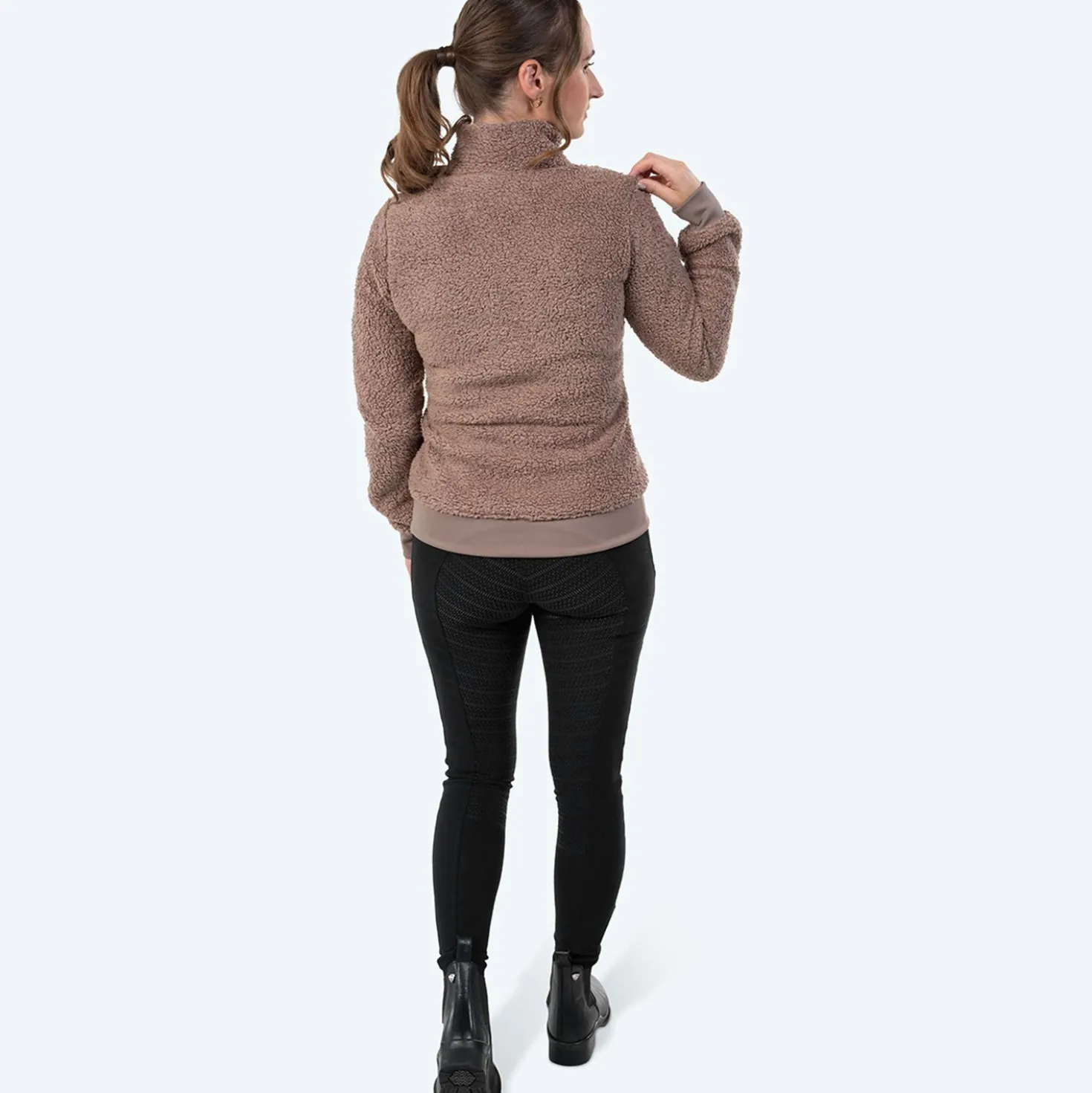 Elvera Equestrian Fleecevest EEDaphne Taupe