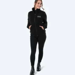 Elvera Equestrian Fleecevest EEDaphne Zwart