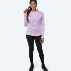 Elvera Equestrian Performance Shirt EELunara Lila Purple