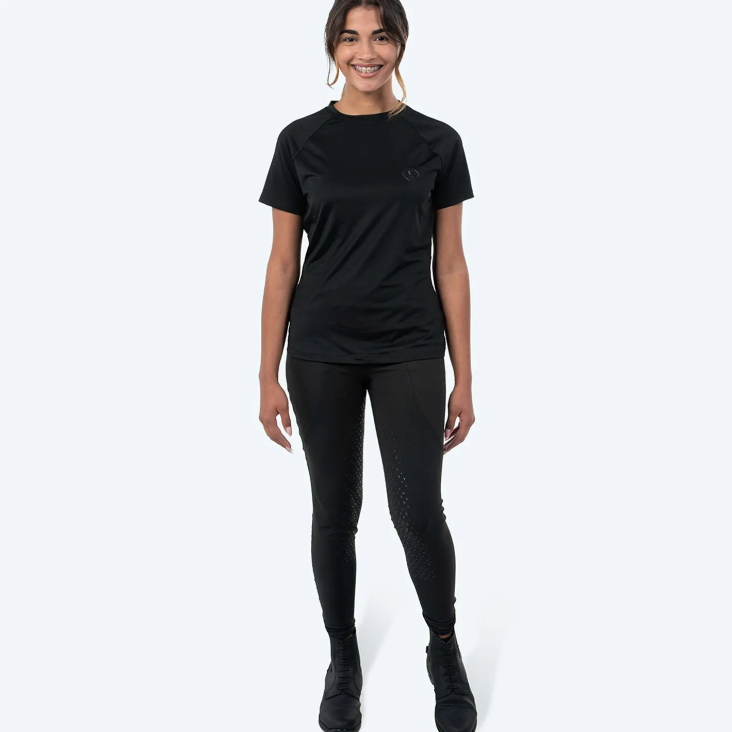 Elvera Equestrian Performance Shirt EENova Zwart