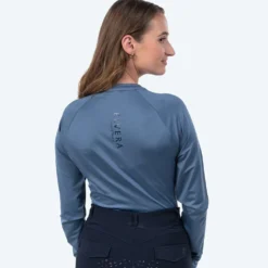 Elvera Equestrian Performance Shirt EELunara Dove Blue