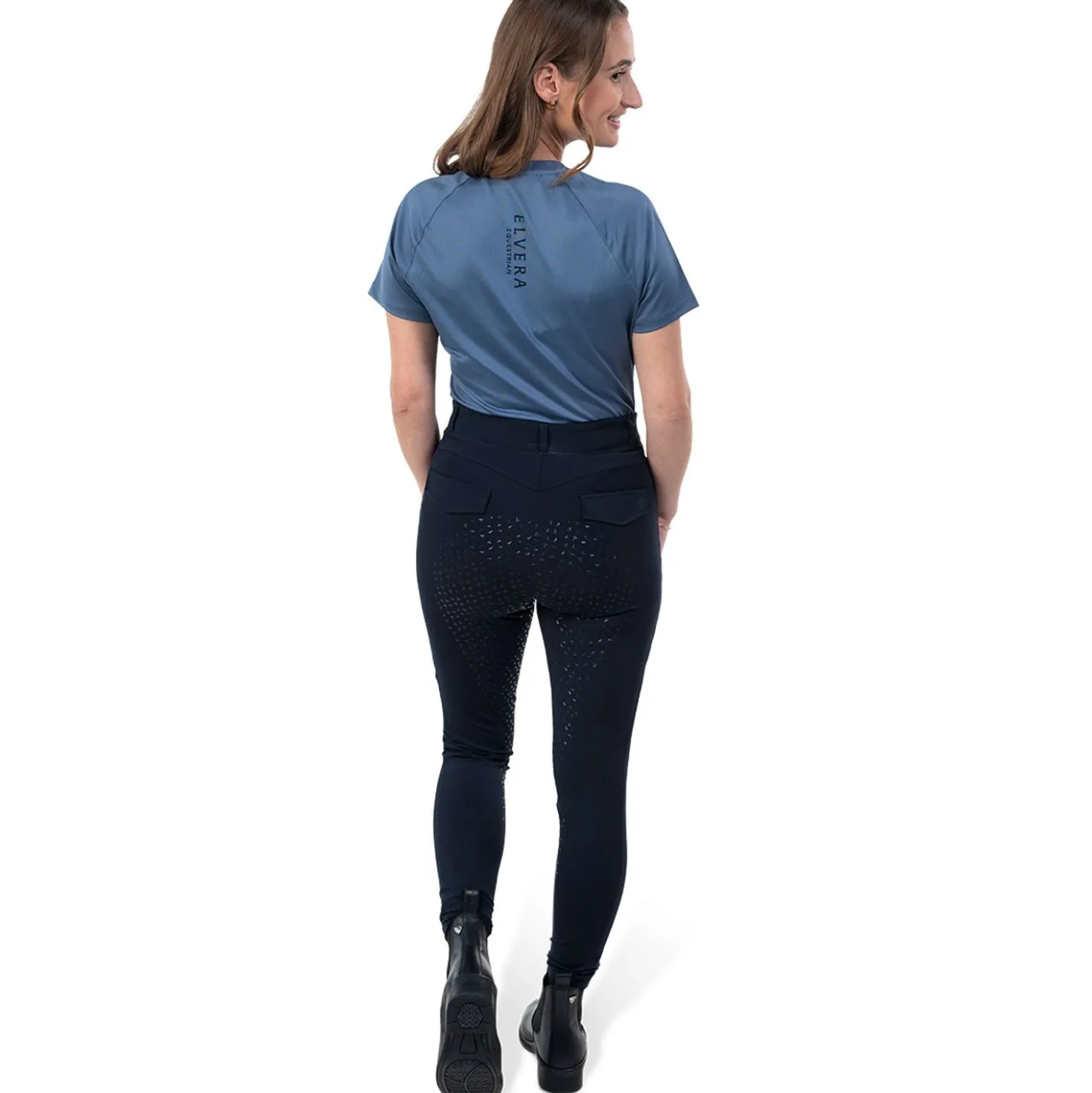 Elvera Equestrian Performance Shirt EENova Dove Blue