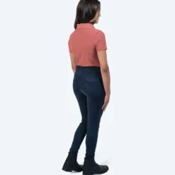 Elvera Equestrian Poloshirt EEKitty Marsala/Grey
