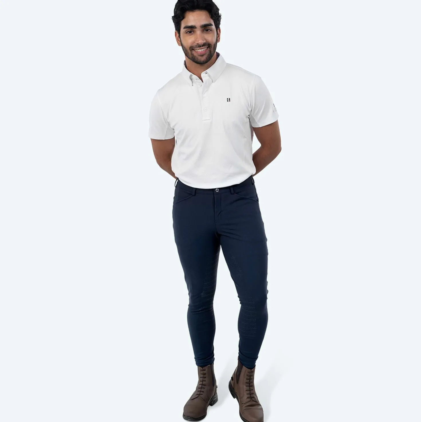 Elvera Equestrian Rijbroek Dual Core Pro Heren Salute