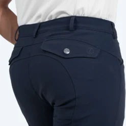 Elvera Equestrian Rijbroek Dual Core Pro Half Seat Heren Salute