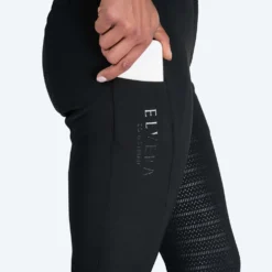Elvera Equestrian Rijbroek Dual Core Pro Zwart