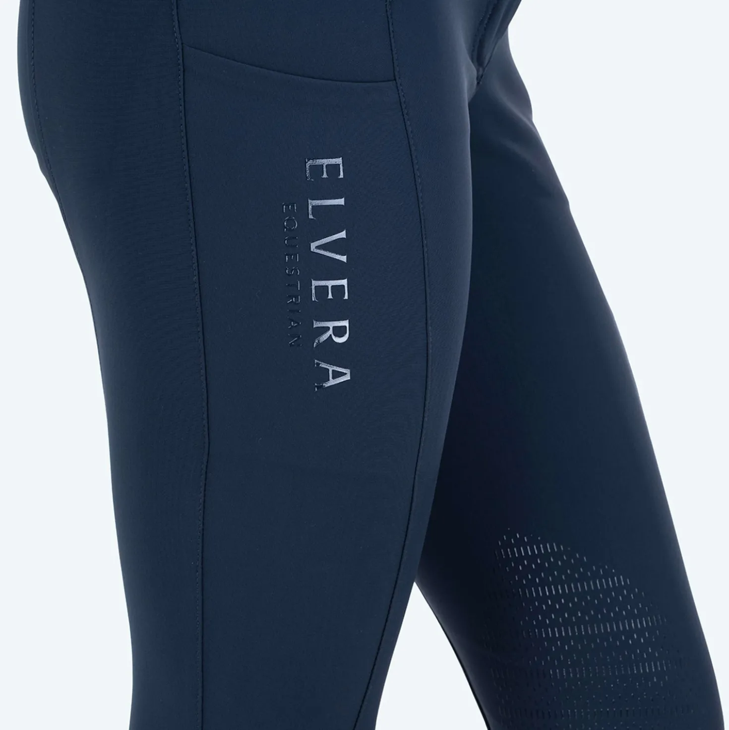 Elvera Equestrian Rijbroek Dual Core Pro Half Seat Salute