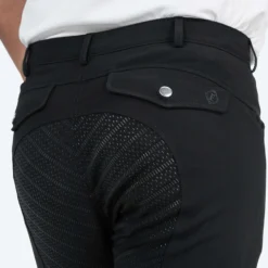 Elvera Equestrian Rijbroek Dual Core Pro Heren Zwart