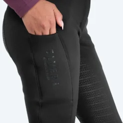 Elvera Equestrian Rijbroek Teddy Winter Pro Zwart
