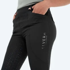 Elvera Equestrian Rijlegging Motion Bling Solid Black