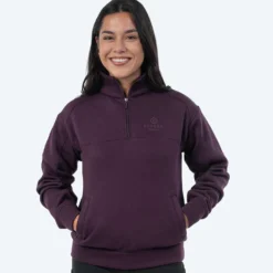 Elvera Equestrian Sweater EEHazardstory Plum