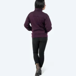 Elvera Equestrian Sweater EEHazardstory Plum