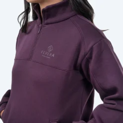 Elvera Equestrian Sweater EEHazardstory Plum