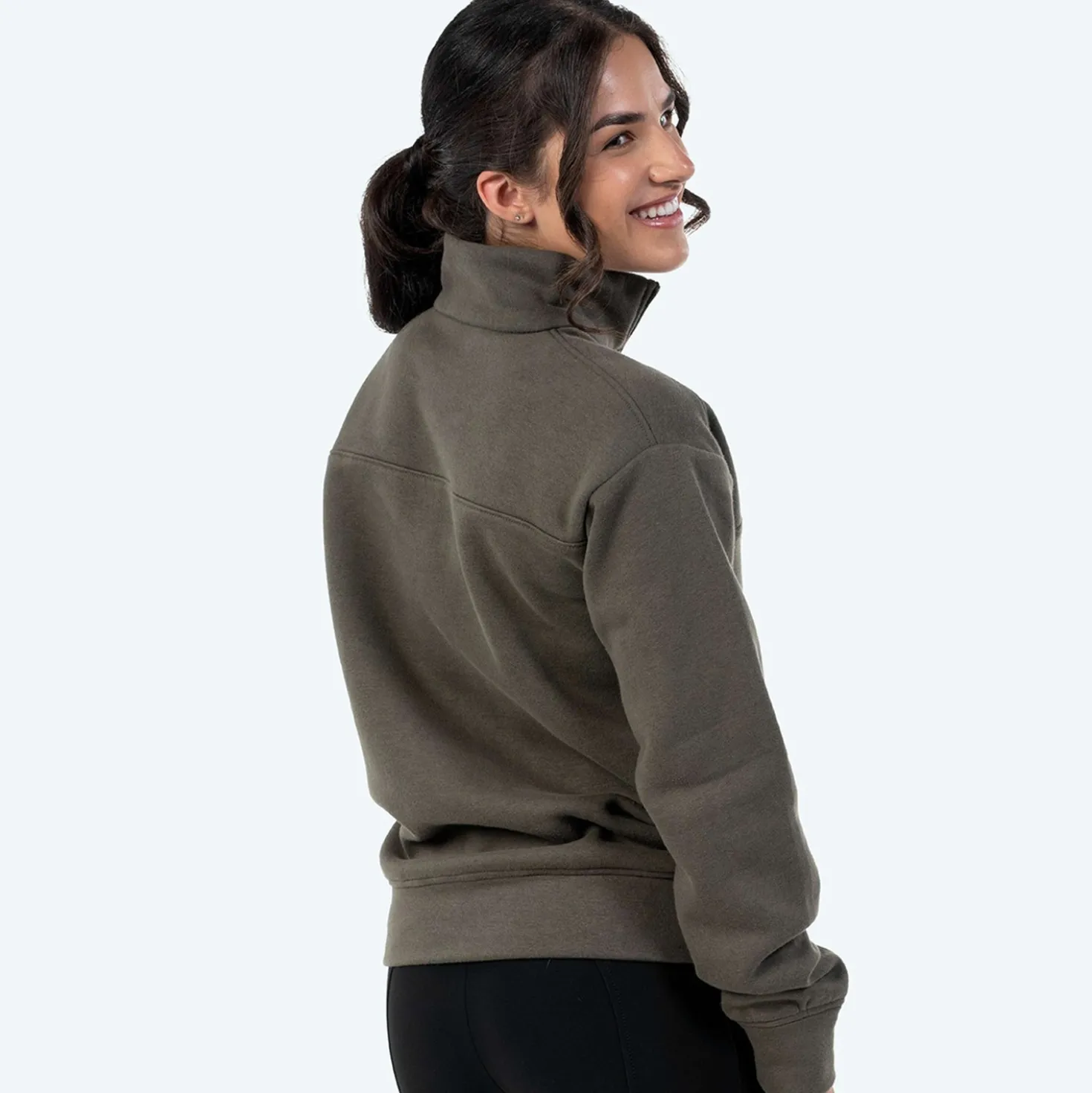 Elvera Equestrian Sweater EEHazardstory Thyme