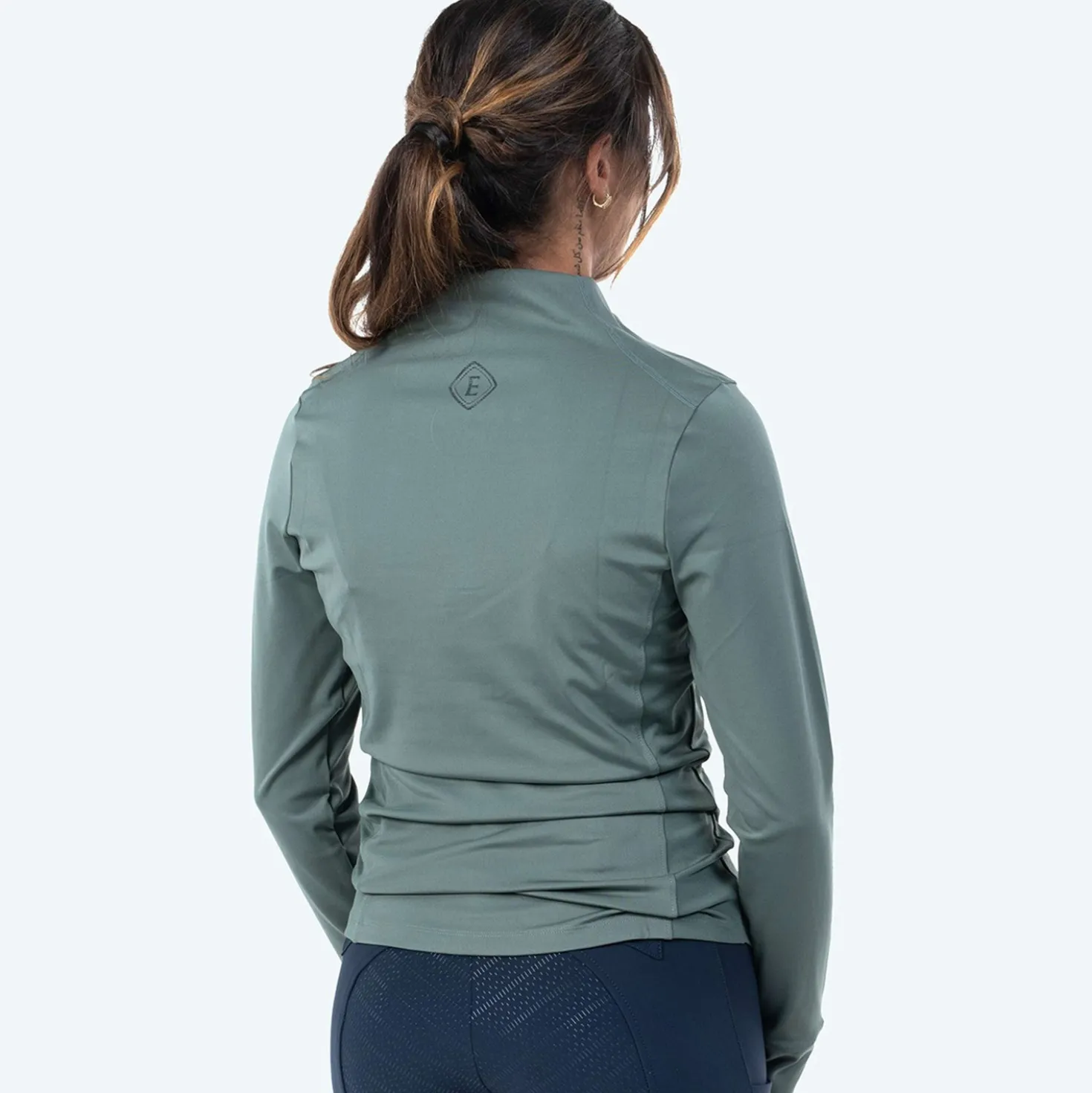 Elvera Equestrian Trainingsshirt EEMexa Lange Mouw Oregano