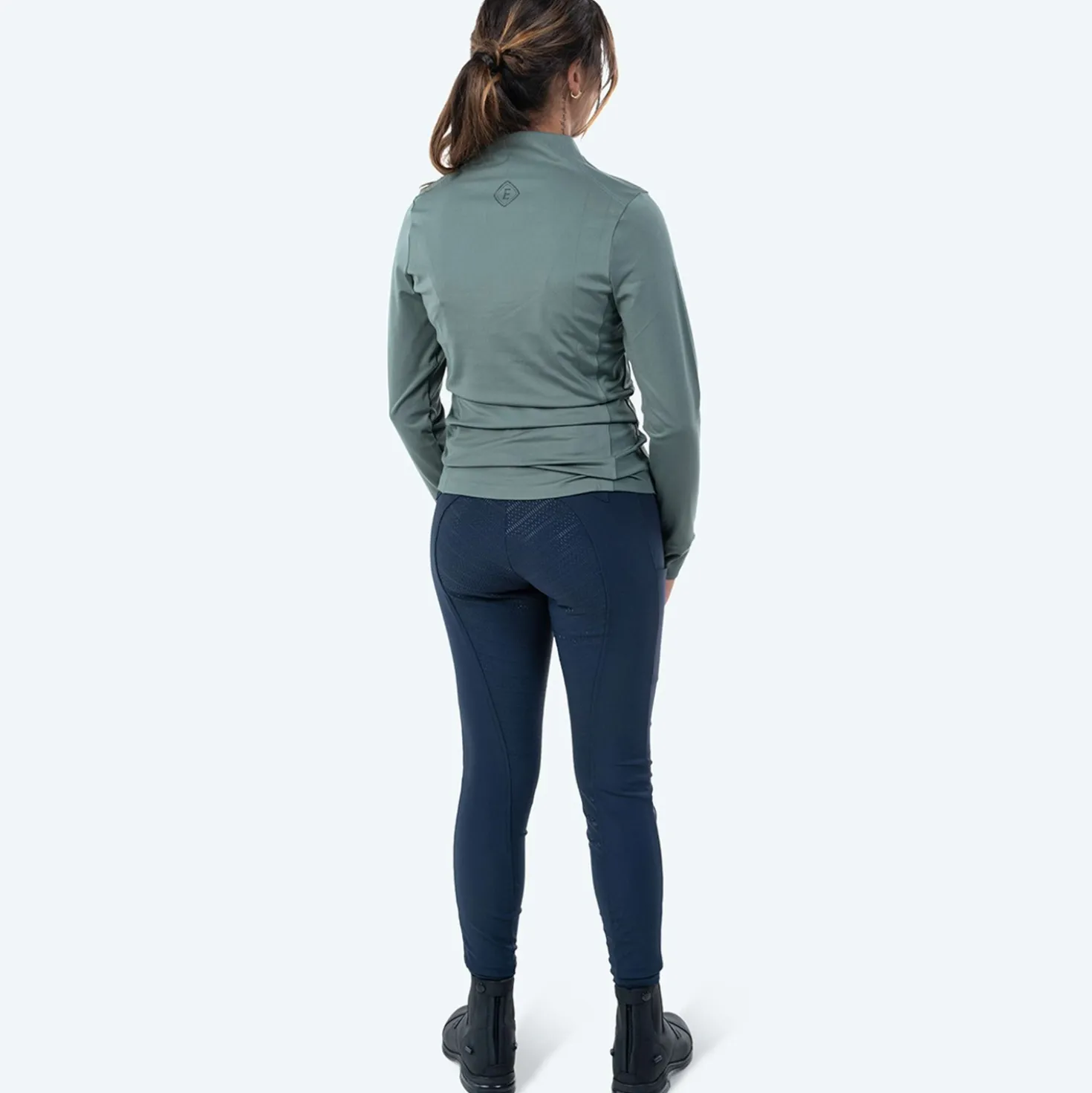 Elvera Equestrian Trainingsshirt EEMexa Lange Mouw Oregano