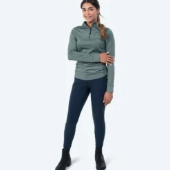 Elvera Equestrian Trainingsshirt EEMexa Lange Mouw Oregano
