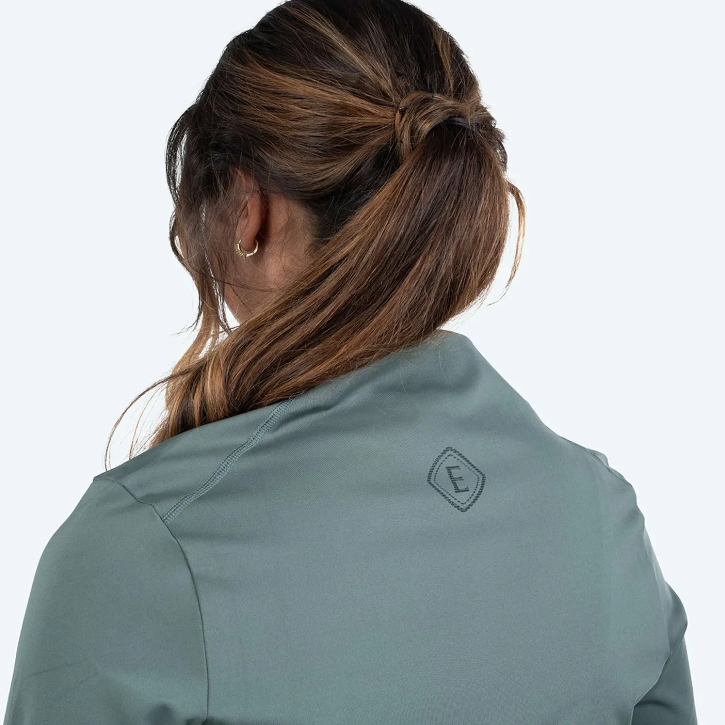 Elvera Equestrian Trainingsshirt EEMexa Lange Mouw Oregano