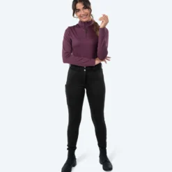 Elvera Equestrian Trainingsshirt EEChanel Aubergine