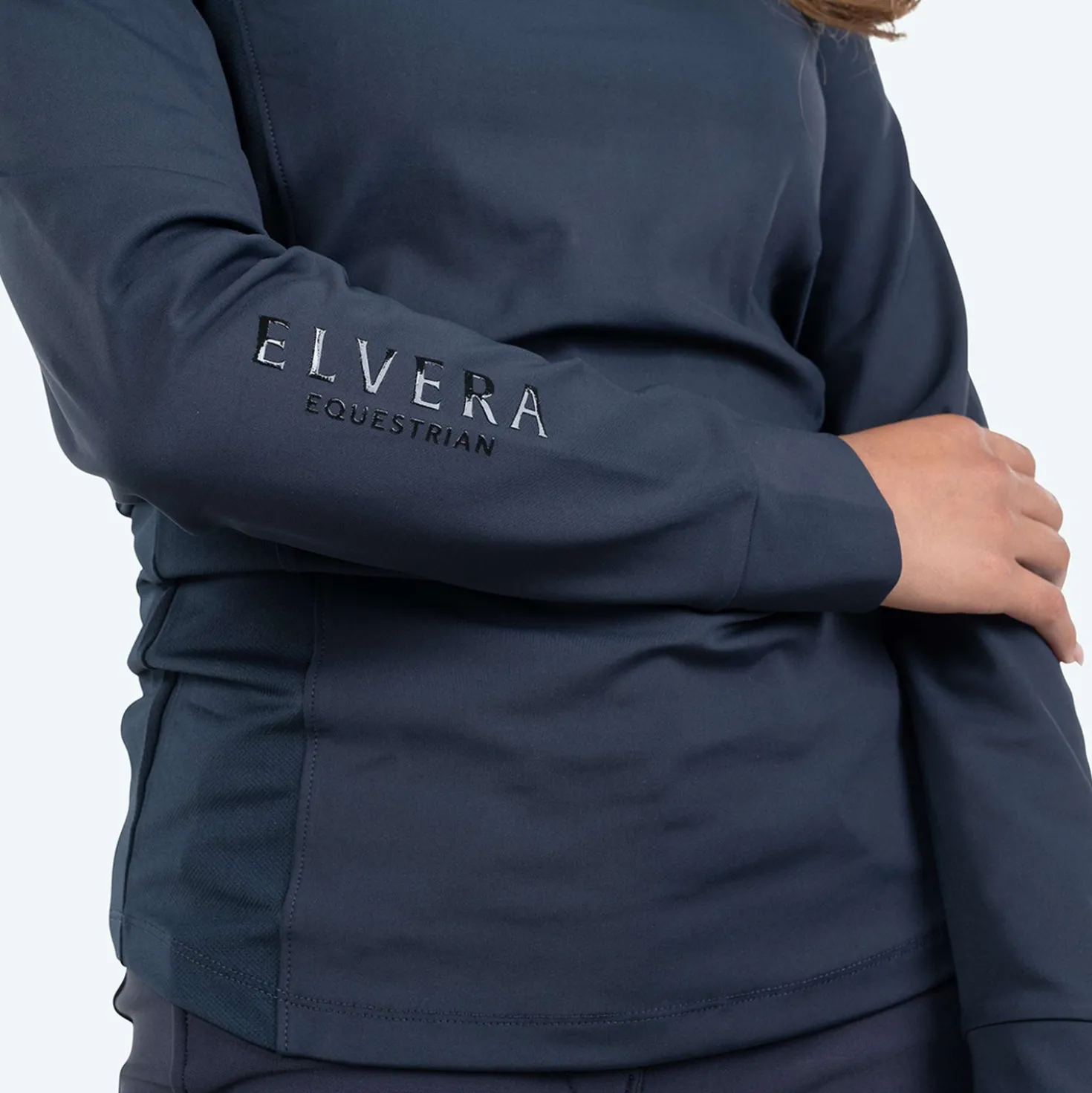 Elvera Equestrian Trainingsshirt EEMexa Lange Mouw Navy