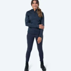 Elvera Equestrian Trainingsshirt EEMexa Lange Mouw Navy