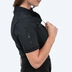 Elvera Equestrian Trainingsshirt EEVexa Korte Mouw Zwart