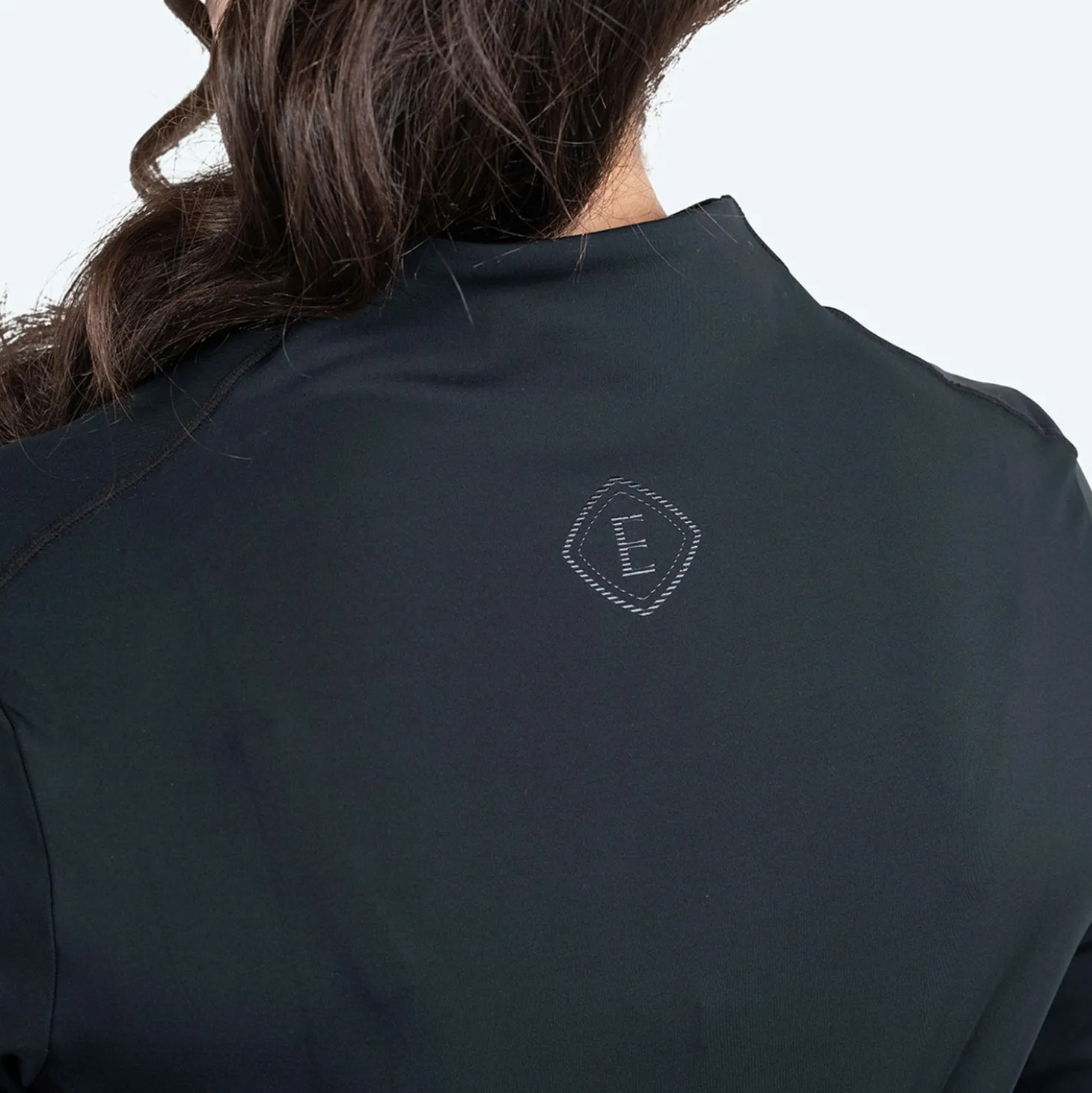 Elvera Equestrian Trainingsshirt EEMexa Lange Mouw Zwart