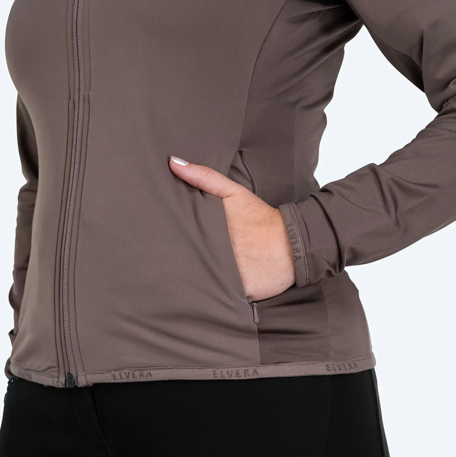 Elvera Equestrian Trainingsvest EEAveline Dark Taupe