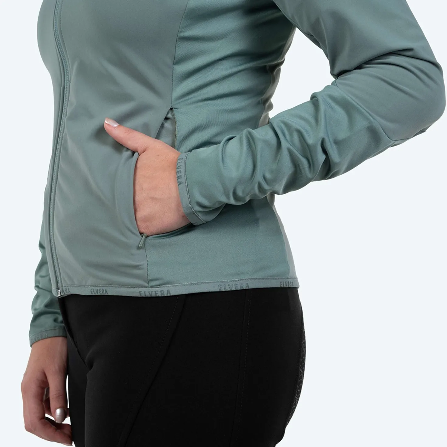 Elvera Equestrian Trainingsvest EEAveline Stormy Green