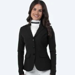 Elvera Equestrian Wedstrijdjasje EEChica Bling Zwart
