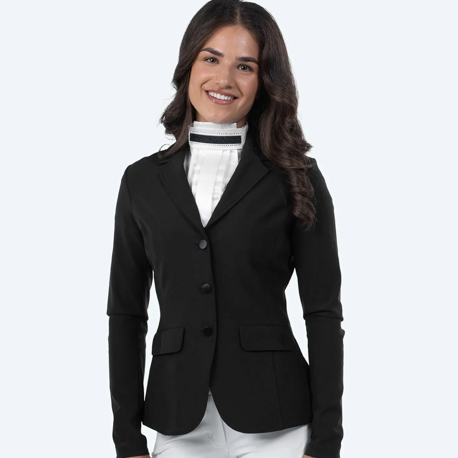Elvera Equestrian Wedstrijdjasje EEChica Bling Zwart