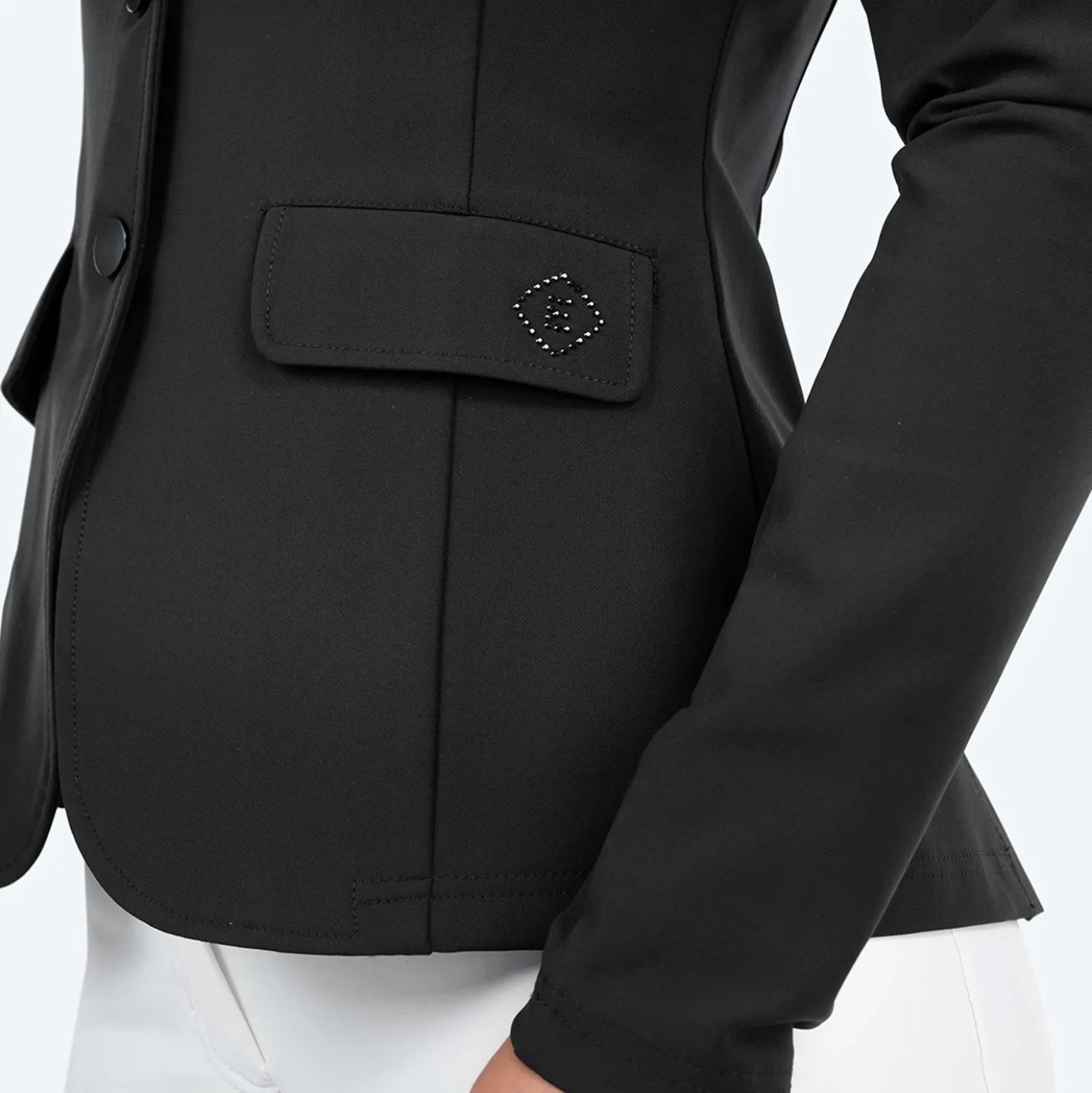 Elvera Equestrian Wedstrijdjasje EEChica Bling Zwart
