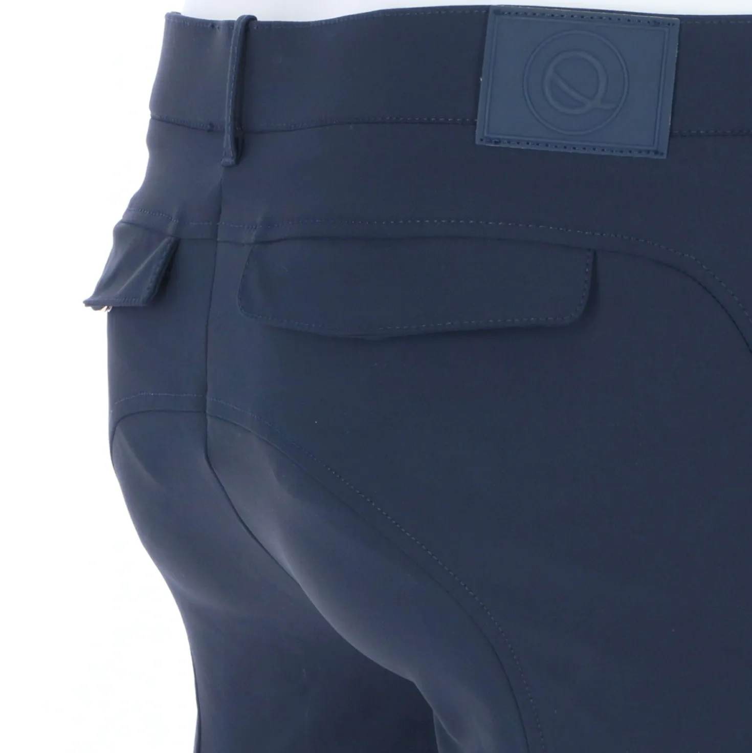 EQODE by Equiline Rijbroek Davis Man Knie Grip Blauw