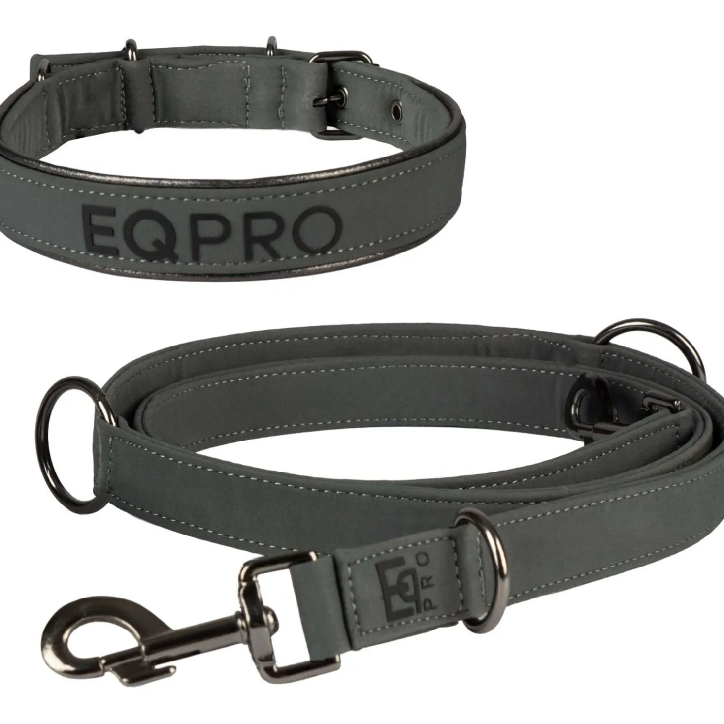 EQPRO Halsband en Lijn Softshell Shadow Steel