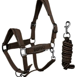 EQPRO Halsterset Softshell Chocolade