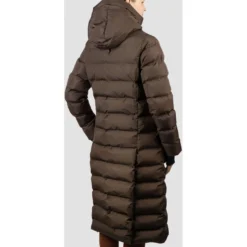 EQPRO Lange Pufferjas Eloise Chocolade