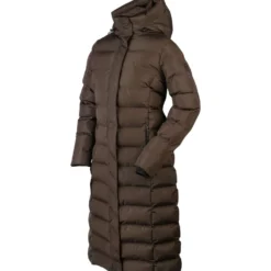 EQPRO Lange Pufferjas Eloise Chocolade