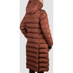 EQPRO Lange Pufferjas Eloise Burnt Umber