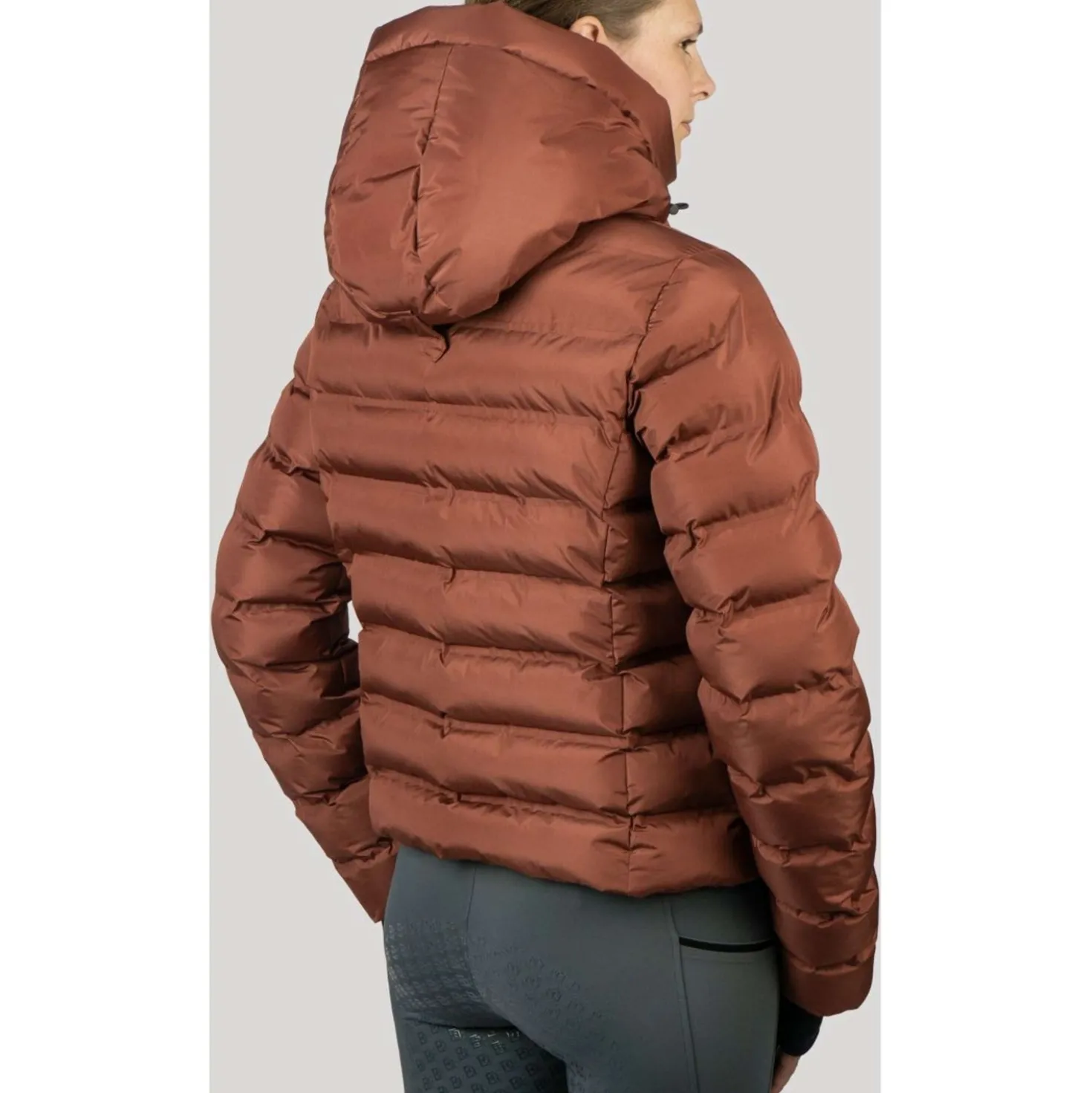 EQPRO Pufferjas Penelope Burnt Umber