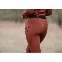 EQPRO Rijlegging Mindy Full Grip Burnt Umber
