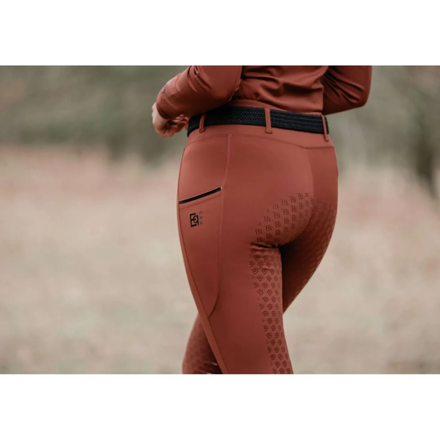 EQPRO Rijlegging Mindy Full Grip Burnt Umber