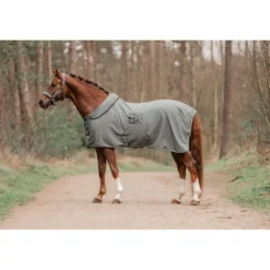 EQPRO Softshell Deken met Oprolbare Hals Shadow Steel