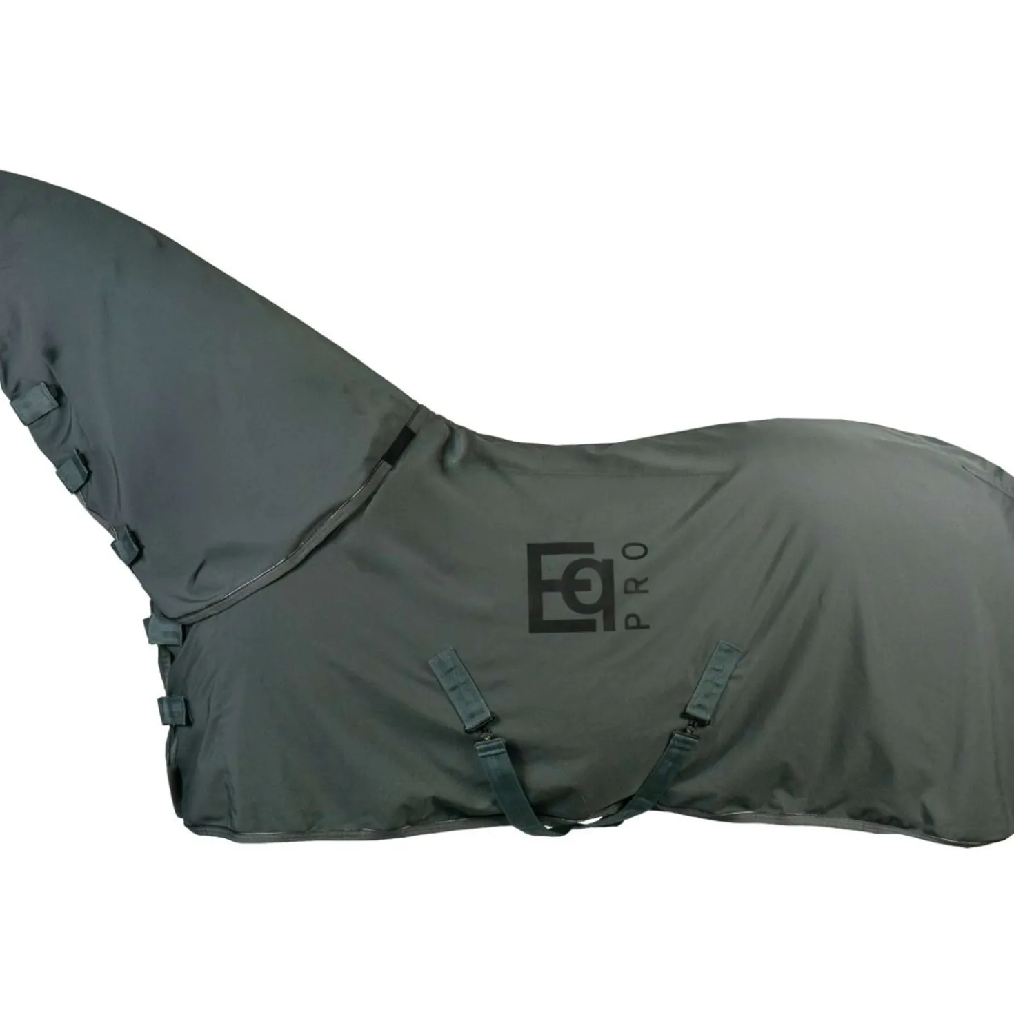 EQPRO Softshell Deken met Oprolbare Hals Shadow Steel